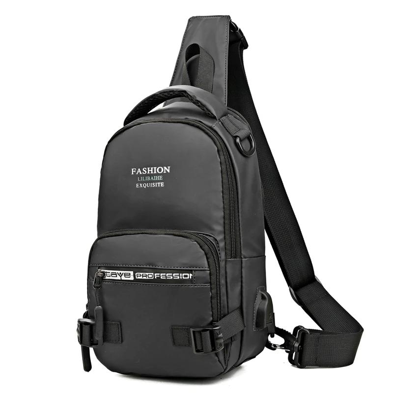 Dropshipping casual nylon small bag multi-function shoulder messenger bags men's USB charging chest bag, Gray, black, blue, khaki, oem
Dropshipping casual nylon small bag multi-function shoulder messenger bags men's USB charging chest bag, Gray, black, blue, khaki, oem