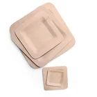 Biodegradable bamboo disposable food plates biodegradable plates set 9/10 inch Dinning plates set of dishes kitchen