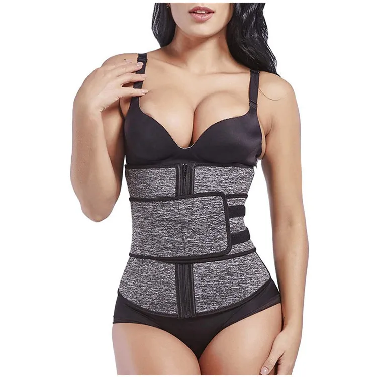 Custom Logo Compression Adjustable Women Slimming Belt Fitness Tummy Trimmer Belt Waist Trainer Corset, Black
Custom Logo Compression Adjustable Women Slimming Belt Fitness Tummy Trimmer Belt Waist Trainer Corset, Black