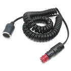 Cigarette Lighter Extension Cord 12V Car Charger Socket Power Plug Cable 18AWG