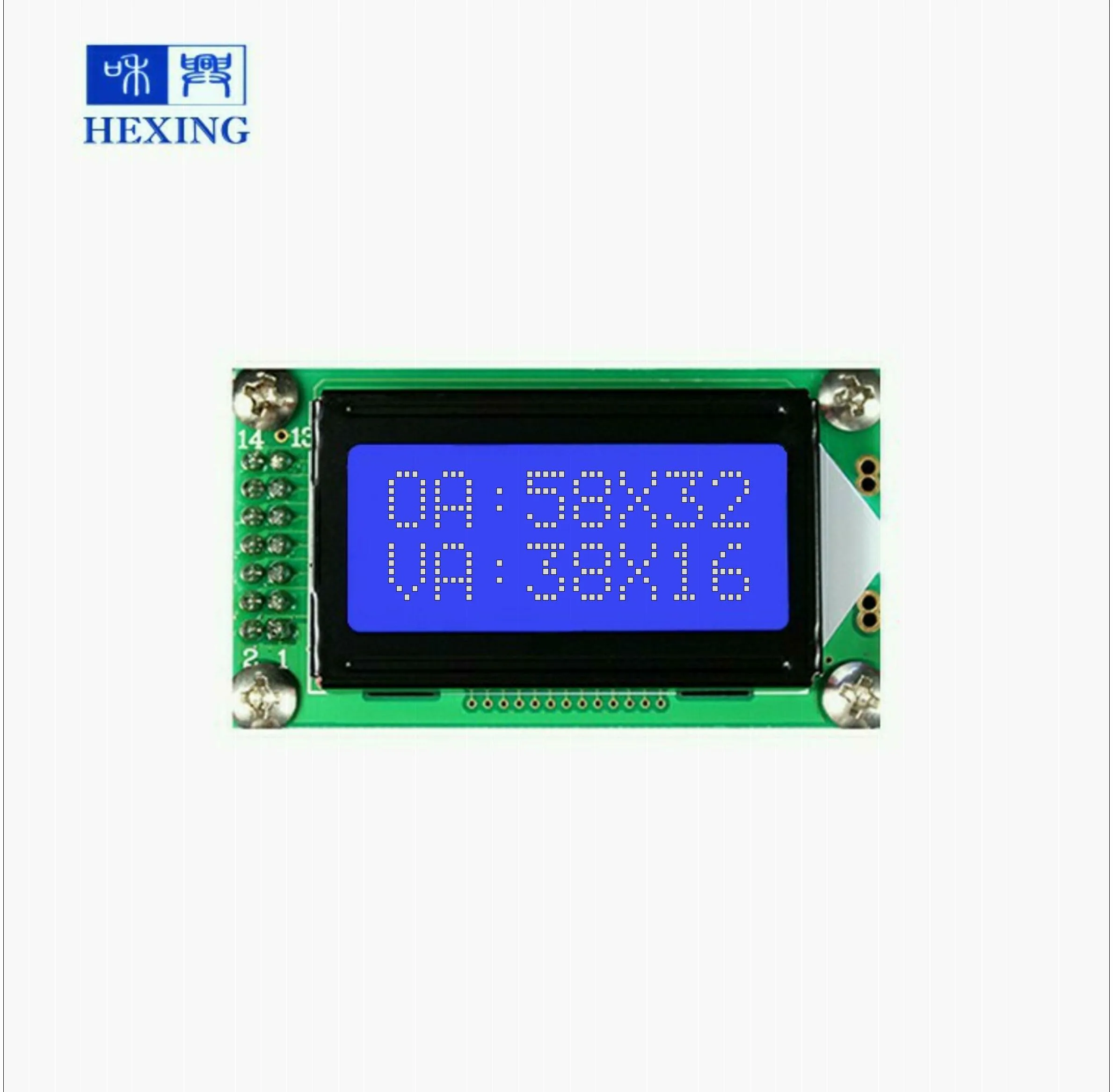 Cob Panel Wholesale 8x2 Character Stn Blue 16 Pin 8 Bit Parallel 5v Lcd