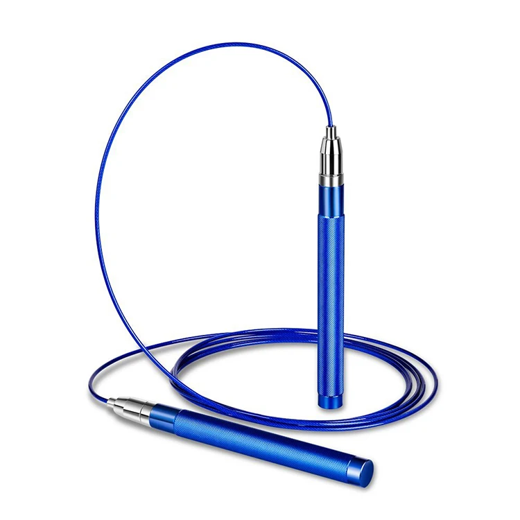 hot sale portable self locking fitness long aluminum handle adjustable speed jump rope, Black red blue white
hot sale portable self locking fitness long aluminum handle adjustable speed jump rope, Black red blue white