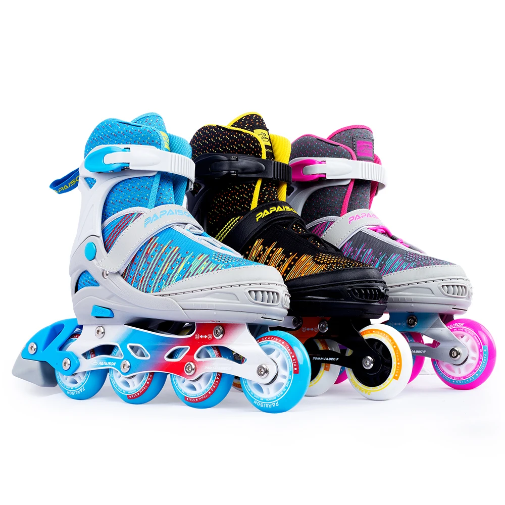 Hot sale 3D Fly knitting fabric adjustable adults and kids inline skates 4 wheels roller skates All Size
Hot sale 3D Fly knitting fabric adjustable adults and kids inline skates 4 wheels roller skates All Size