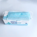 Cost Factory Low Cost Anti Spray Medical Disposable Non-woven Face Masker 3 Ply