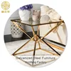 Guangdong Xinlifeng Factory Mid Century Modern Contemporary Freedom Glass Coffee Table