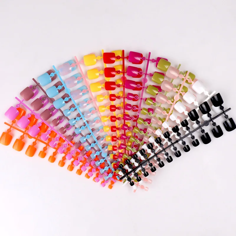 Amazon Hot 240 Pieces Matte Short False Toe Nails Private Label Custom Artificial Solid Color Fake Toe Nails, 10 colors in a bag
Amazon Hot 240 Pieces Matte Short False Toe Nails Private Label Custom Artificial Solid Color Fake Toe Nails, 10 colors in a bag