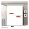 large storage modern design 2 doors wooden wardrobe sliding door for bedroom