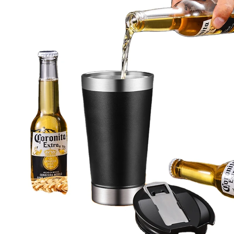 17 oz Double wall stainless steel beer mug with opener ,vacuum mug, Wihte ,black or custom
17 oz Double wall stainless steel beer mug with opener ,vacuum mug, Wihte ,black or custom