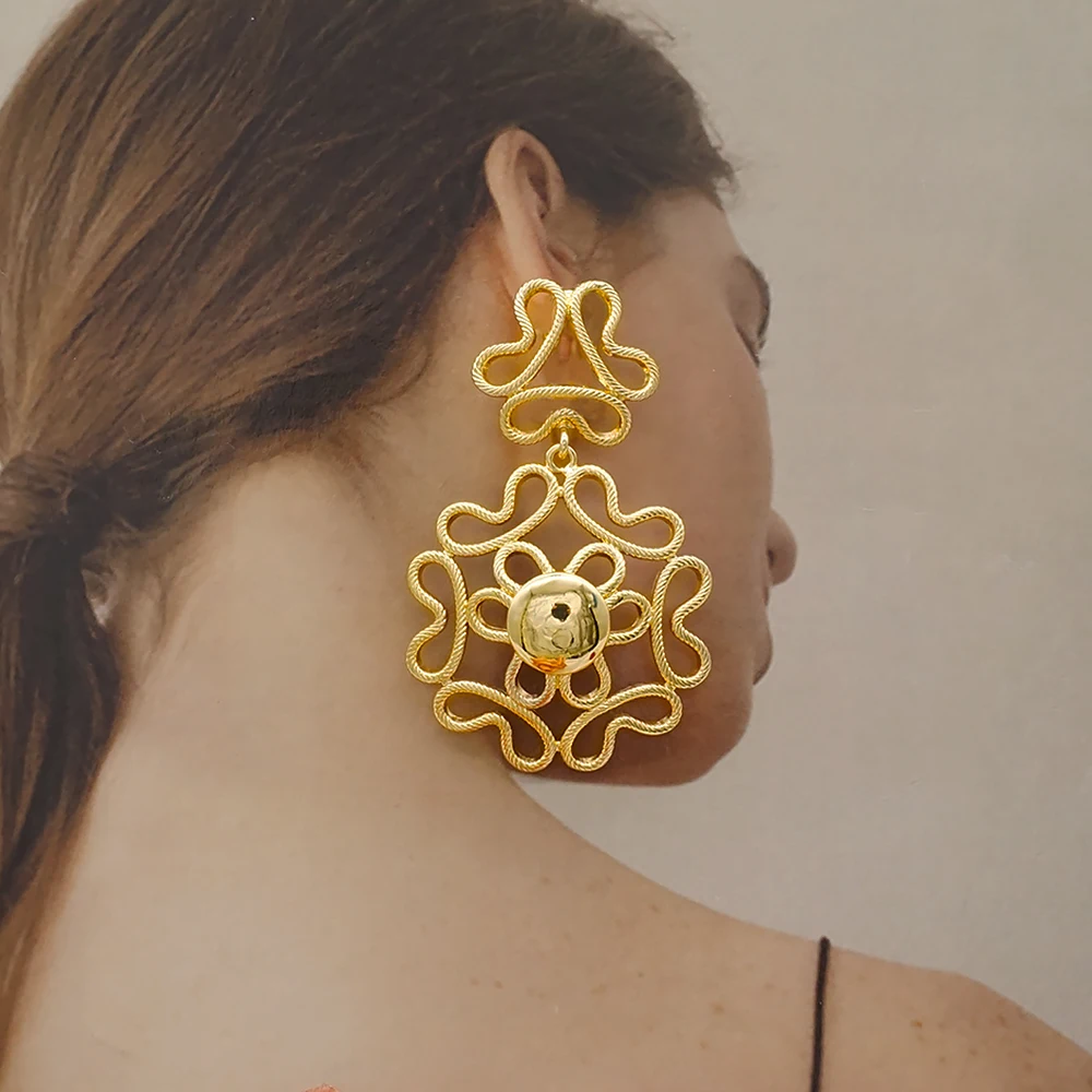 african big luxury fashion Earring nice earring with high quality for party girls E516, As picture
african big luxury fashion Earring nice earring with high quality for party girls E516, As picture