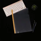 Chinese Factory Transparent A4 Size Office Stationery PP Slide Bar Report File Folder