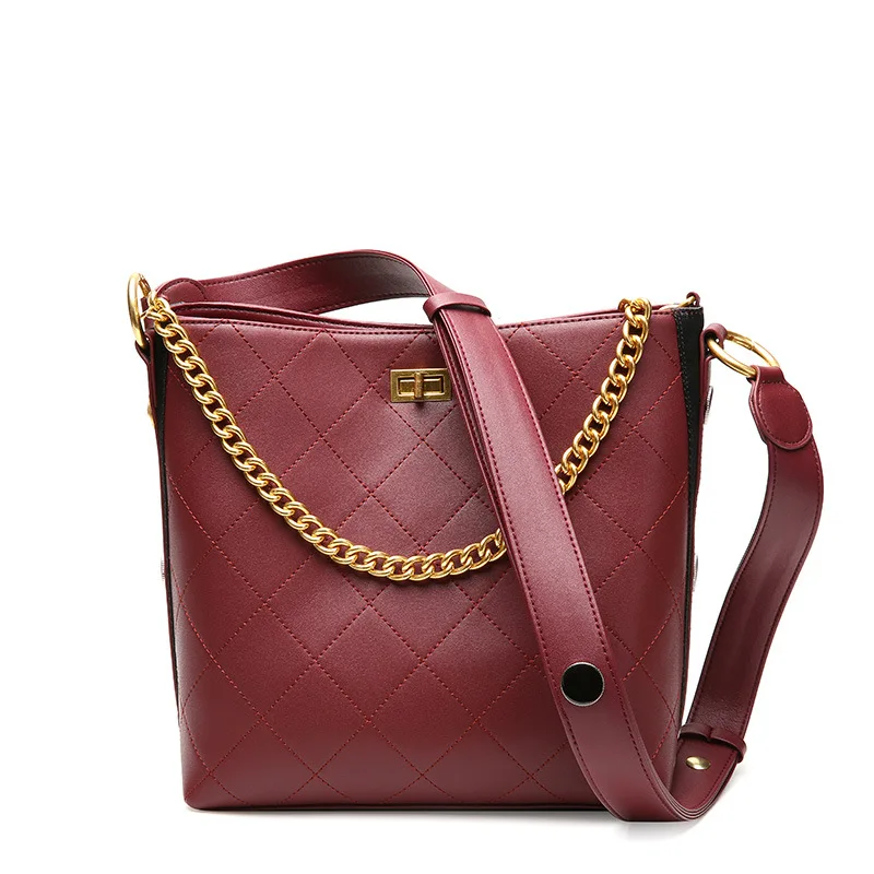 TS4050 New Brand designer handbags Leather bag female shoulder Messenger bag large bucket bag women handbags
TS4050 New Brand designer handbags Leather bag female shoulder Messenger bag large bucket bag women handbags