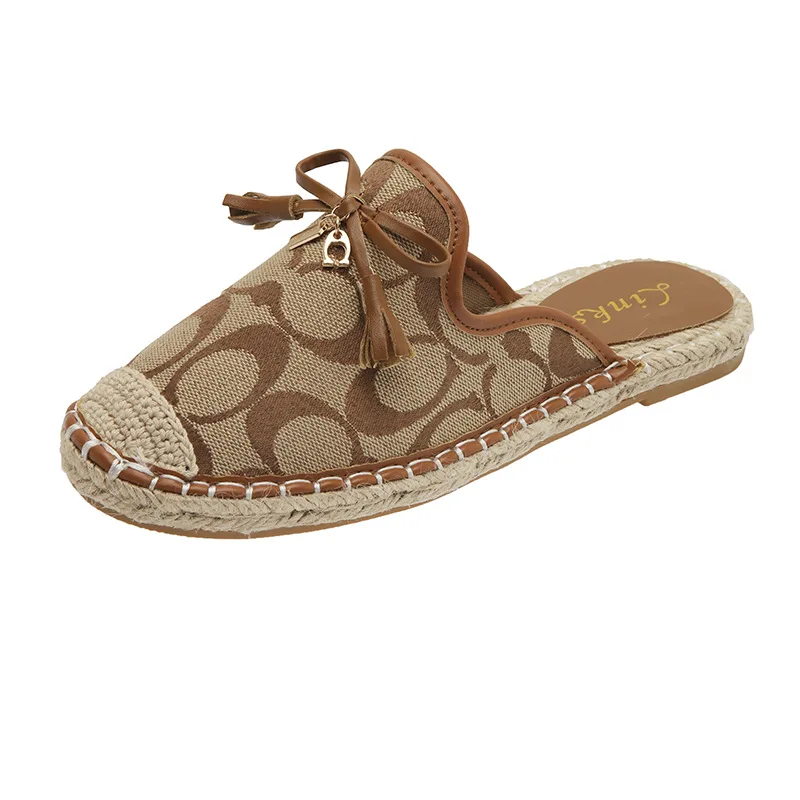 Bow Fisherman Shoes 2021New Slippers Outer Wear Comfortable Casual Half Slippers Female One Pedal
Bow Fisherman Shoes 2021New Slippers Outer Wear Comfortable Casual Half Slippers Female One Pedal