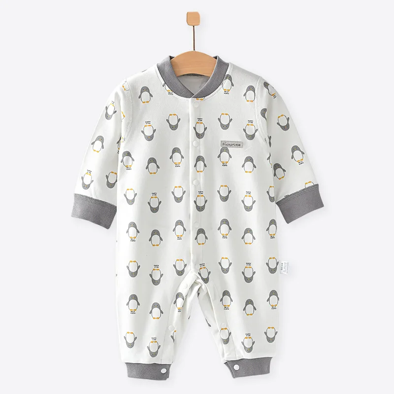 high quality 2021 autumn print long sleeve baby boy knitwear button animal pjs one piece sleepwear pajamas clothes
high quality 2021 autumn print long sleeve baby boy knitwear button animal pjs one piece sleepwear pajamas clothes