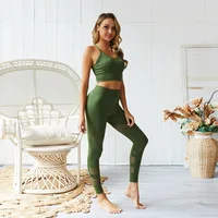 High Waist Gym Wear Tummy Control Yoga Sets Fitness Seamless Sports Bra Yoga Leggings
High Waist Gym Wear Tummy Control Yoga Sets Fitness Seamless Sports Bra Yoga Leggings