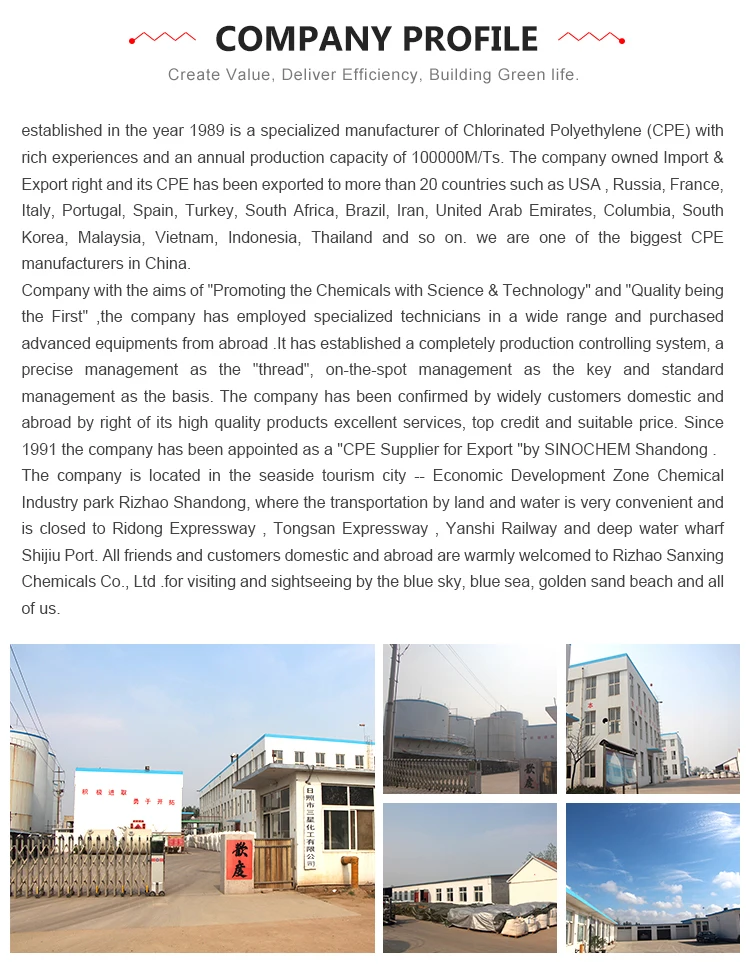 135A Pvc Impact Modifier Material Huwaei Cpe Pro2 International Material