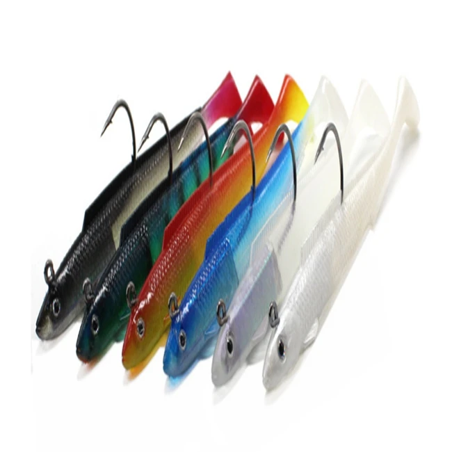 cheap price 15cm 30g high quality artificial japanese soft plastic fishing lure saltwater fishing lure with jighead, Orange,blue,purple,green,transparent white
cheap price 15cm 30g high quality artificial japanese soft plastic fishing lure saltwater fishing lure with jighead, Orange,blue,purple,green,transparent white