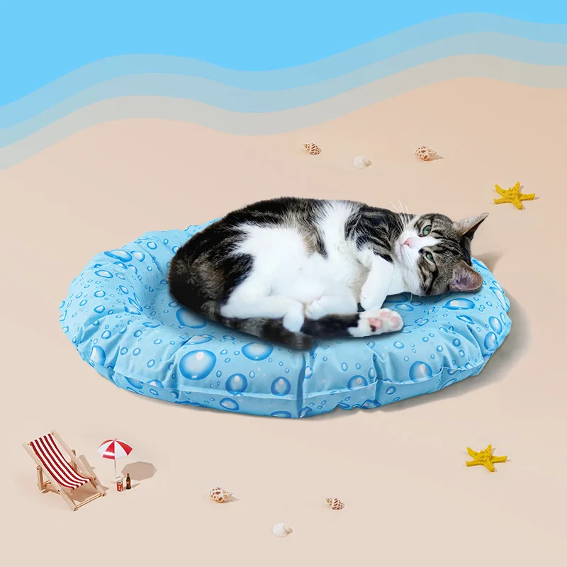 Cartoon Cat Nest Dogs Cooling Pad Pet Ice Mat To Cool Down Soft Ice Gel Pet Bed Mat, As picture
Cartoon Cat Nest Dogs Cooling Pad Pet Ice Mat To Cool Down Soft Ice Gel Pet Bed Mat, As picture