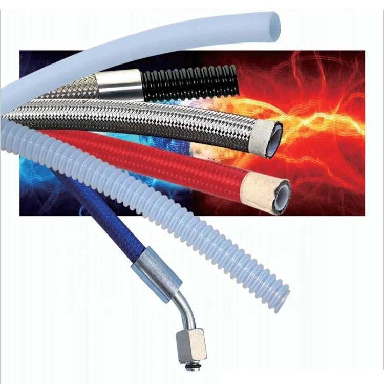 Stainless Steel Braided Ptfe Flexible Hose Stainless Steel Outer