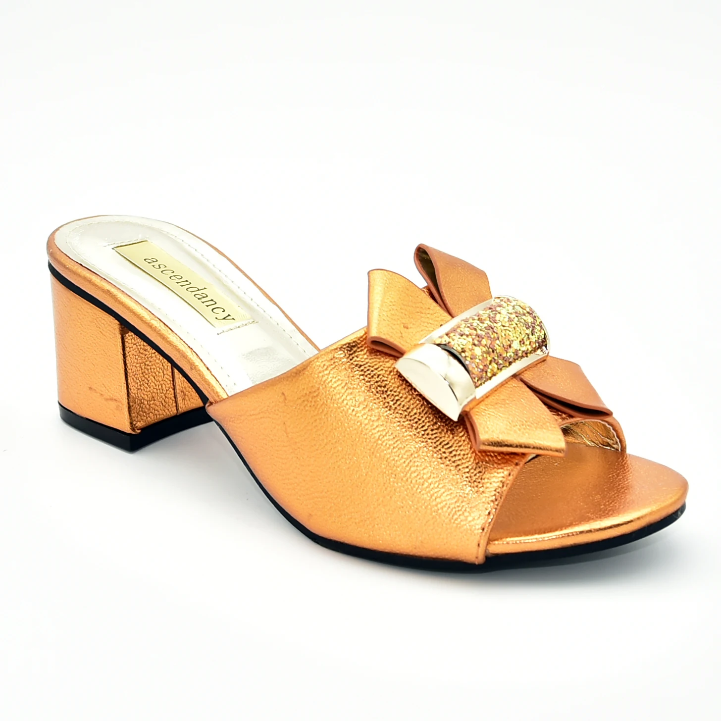 2019 ladies high quality shoes block heel slippers burnt orange african women shoes for daily/party 77-1
2019 ladies high quality shoes block heel slippers burnt orange african women shoes for daily/party 77-1