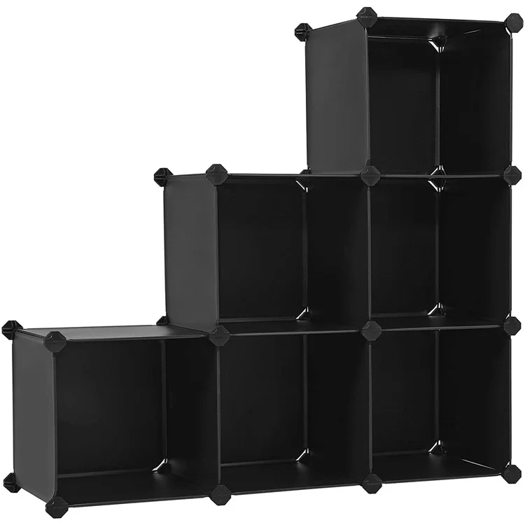 Bedroom Living room Office 6-Cube Closet Storage Shelves DIY Plastic Closet Cabinet Cube Storage Organizer, Customized
Bedroom Living room Office 6-Cube Closet Storage Shelves DIY Plastic Closet Cabinet Cube Storage Organizer, Customized