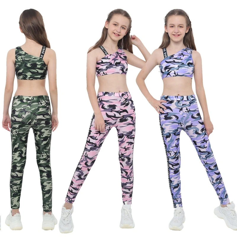 Low Price Sports Outfits Kids Girls Tank Top With Pants Set 2 Piece Yoga Gym Outwork Tracksuit
Low Price Sports Outfits Kids Girls Tank Top With Pants Set 2 Piece Yoga Gym Outwork Tracksuit