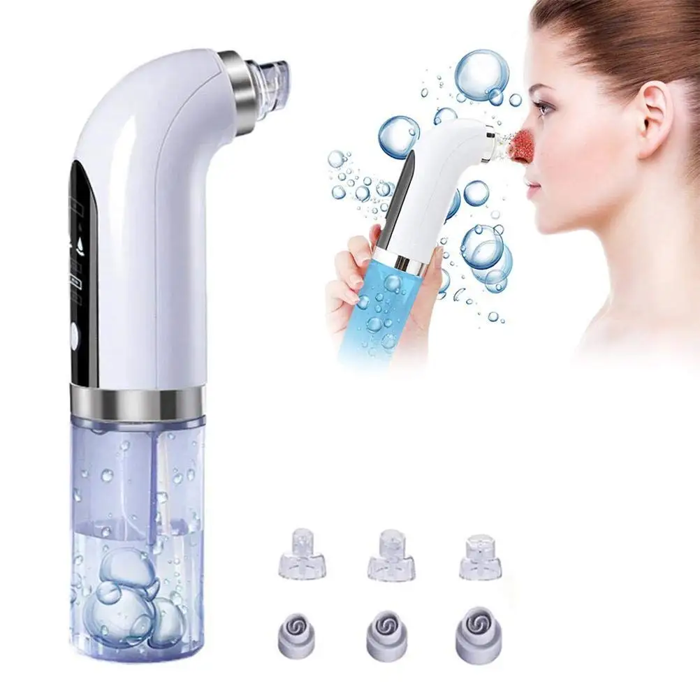 Pore Vacuum Electric Small Bubble Black Head Hydrodermabrasion Facial Kit Blackhead Remover Water
Pore Vacuum Electric Small Bubble Black Head Hydrodermabrasion Facial Kit Blackhead Remover Water