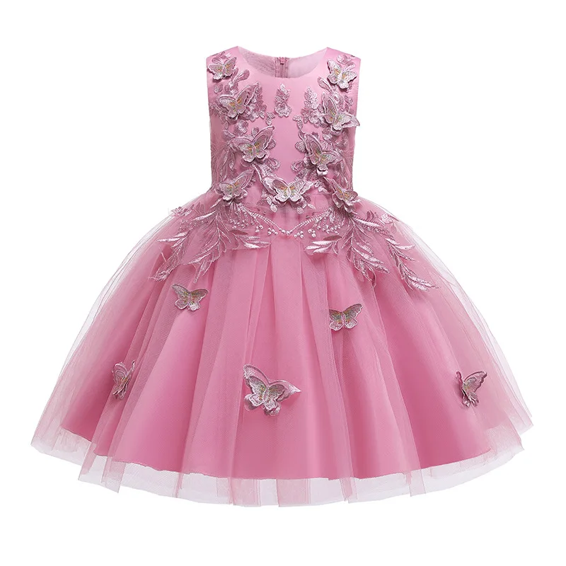 2019 Hot sales Fashionable sleeveless handmade butterfly decorated with fluffy lace Party princess girls dresses
2019 Hot sales Fashionable sleeveless handmade butterfly decorated with fluffy lace Party princess girls dresses