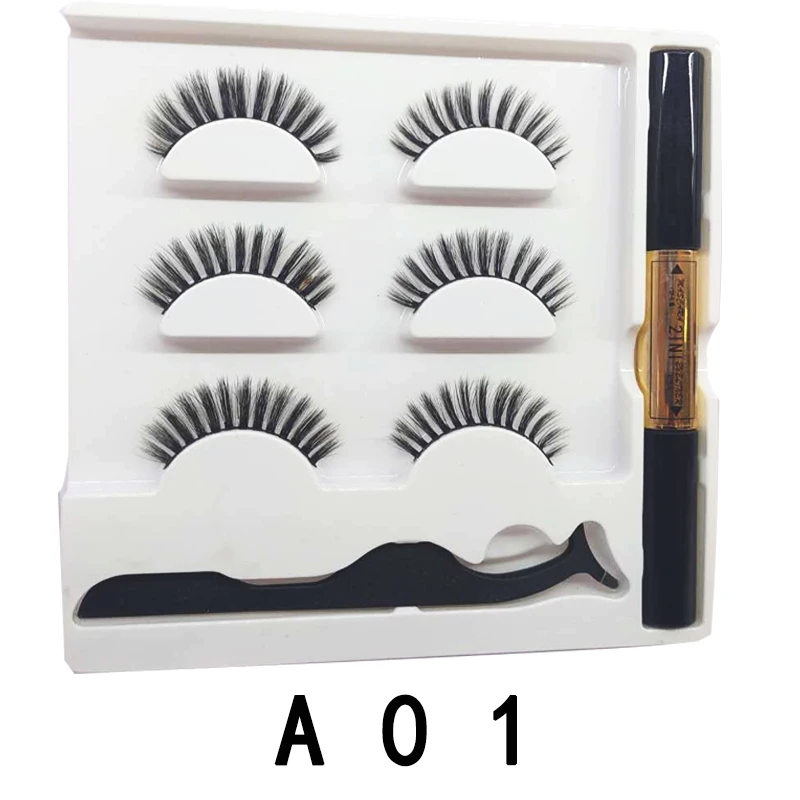 2020 new creative waterproof and longlasting 2 in 1 self adhesive eyeliner and mascara with eyelash set, Black
2020 new creative waterproof and longlasting 2 in 1 self adhesive eyeliner and mascara with eyelash set, Black