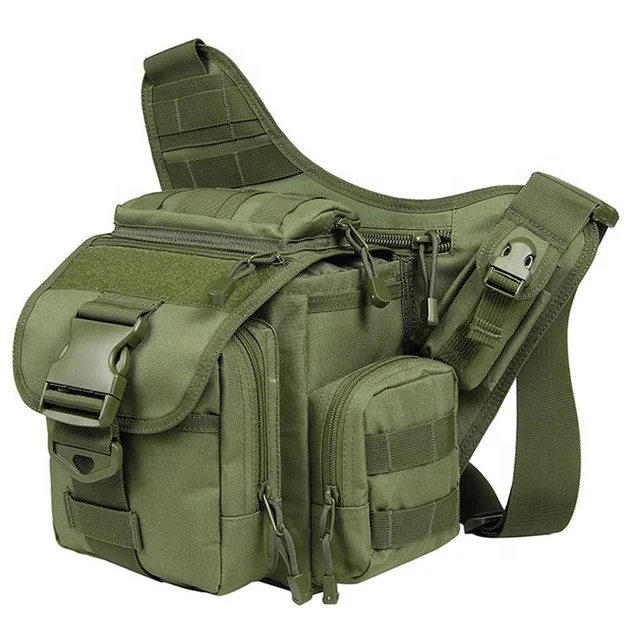 Molle-Military Shoulder Bag Tactical Camouflage Backpack for Hunting Outdoor Hiking Camping Chest Shoulder Bag Army Pack, Black khaki etc.
Molle-Military Shoulder Bag Tactical Camouflage Backpack for Hunting Outdoor Hiking Camping Chest Shoulder Bag Army Pack, Black khaki etc.