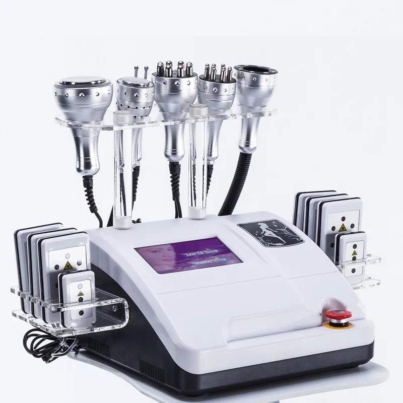 9 in 1 Ultrasonice vacuum cavitation slimming machine RF 40k fat lipo-laser body shaping machine with face lifting
9 in 1 Ultrasonice vacuum cavitation slimming machine RF 40k fat lipo-laser body shaping machine with face lifting
