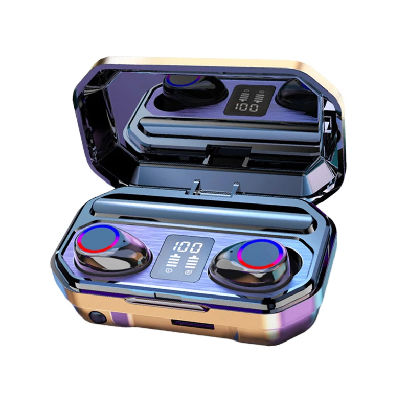 Telephone Headsets Audifonos F9 Smart Earbuds 2 In 1 Kopfhorer Sport Wireless Headphone Headphones Earphones Earphone Wireless, Black
Telephone Headsets Audifonos F9 Smart Earbuds 2 In 1 Kopfhorer Sport Wireless Headphone Headphones Earphones Earphone Wireless, Black