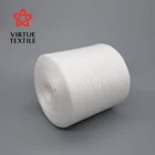 Factory price 100% polyester ring spun virgin yarn 30/1
