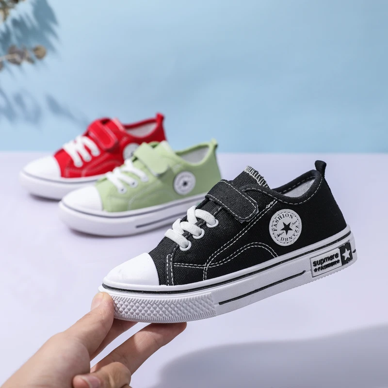 Custom New Boys Girls Canvas Children School Casual Shoes For Kids, Black green red
Custom New Boys Girls Canvas Children School Casual Shoes For Kids, Black green red