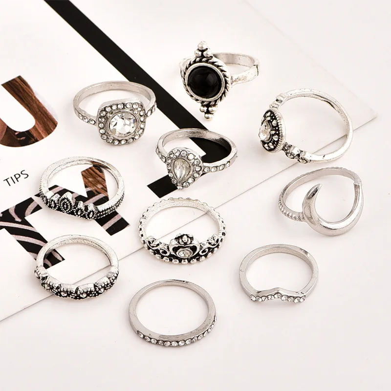 stainless steel ring set 925 Sterling Silver Bridal Wedding Ring Set For Women
stainless steel ring set 925 Sterling Silver Bridal Wedding Ring Set For Women