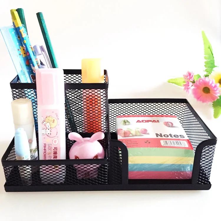 Promotional office school stationery metal creative pen holder storage combination men desk cable organizer metal
Promotional office school stationery metal creative pen holder storage combination men desk cable organizer metal