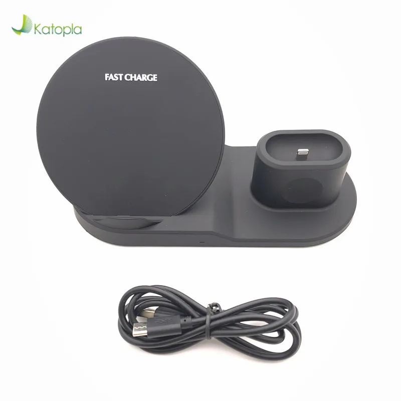 2019 QI Wireless Fast Charger 3 in 1 Charger For Iphone 11/PRO/PRO MAX/X/8Plus/8G In Hotsell, Black, white
2019 QI Wireless Fast Charger 3 in 1 Charger For Iphone 11/PRO/PRO MAX/X/8Plus/8G In Hotsell, Black, white