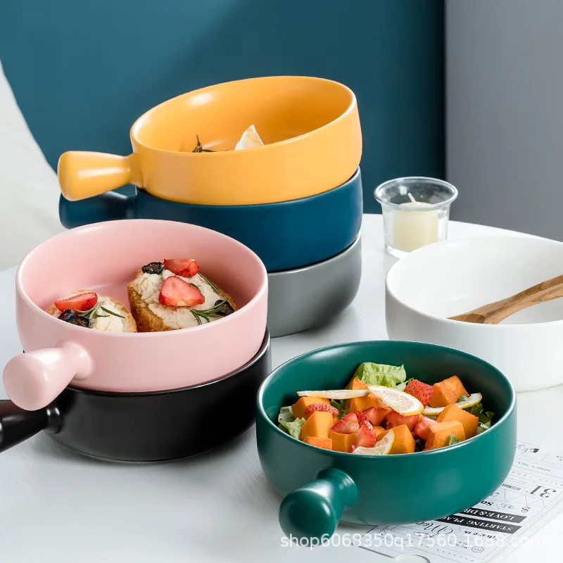 QIAN HU Nordic Creative Unique Japanese Style Cute Noodle Bowl Ceramic Round Tableware Household Salad Bowl, Multi color
QIAN HU Nordic Creative Unique Japanese Style Cute Noodle Bowl Ceramic Round Tableware Household Salad Bowl, Multi color