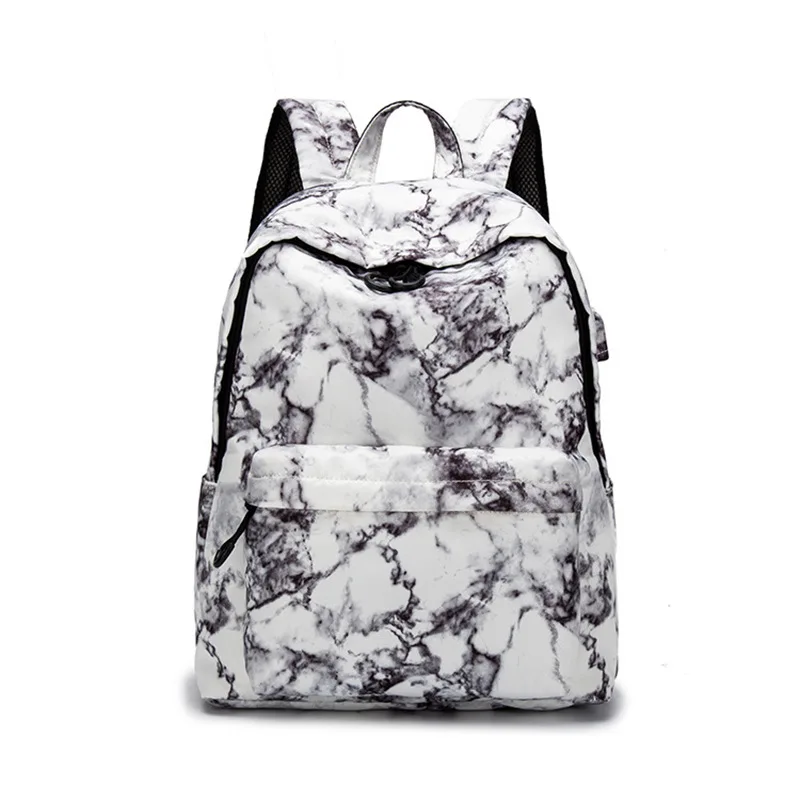New Fashion Custom Logo Student Backpack Marble School Bag Men Polyester Backpack, White
New Fashion Custom Logo Student Backpack Marble School Bag Men Polyester Backpack, White