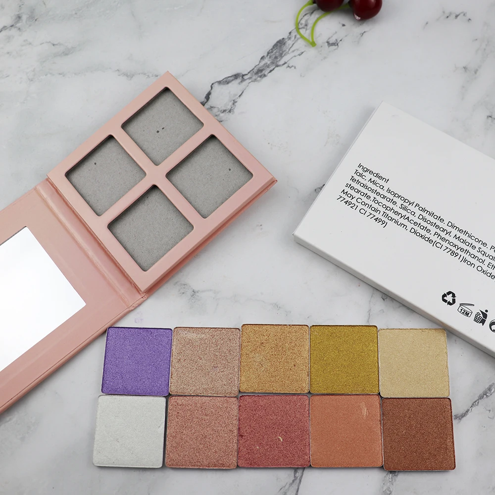 Private Label Make up High Quality DIY highlighter Palette Waterproof Highlighter Makeup Custom
Private Label Make up High Quality DIY highlighter Palette Waterproof Highlighter Makeup Custom