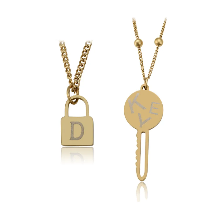 A00573525 xuping jewelry Designer New Design Fashion Elegant Charm 14K Gold Plated Lock Key Couple Set Necklace
A00573525 xuping jewelry Designer New Design Fashion Elegant Charm 14K Gold Plated Lock Key Couple Set Necklace