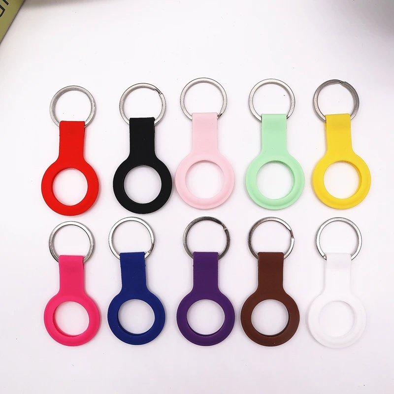 Smart Keychain Protective Soft Case AirTag Air Tags Anti-fall Anti-scratch Protector Cover Shell For AirTags Locator Tracker, Multi colors 
Smart Keychain Protective Soft Case AirTag Air Tags Anti-fall Anti-scratch Protector Cover Shell For AirTags Locator Tracker, Multi colors