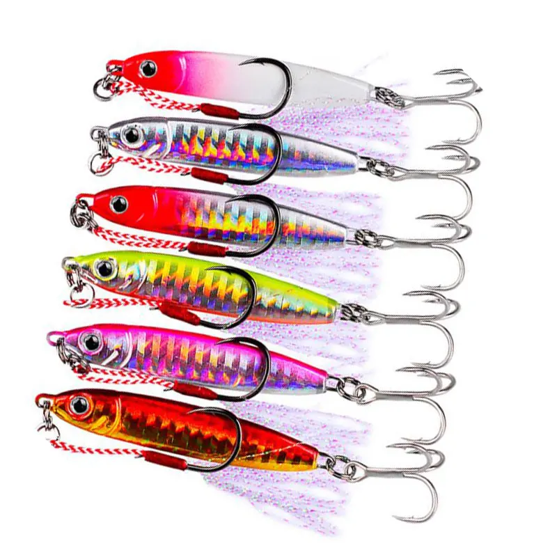 2021 New arrival Custom luminous 15g 20g 30g jig lure for sea fishing, Vavious colors
2021 New arrival Custom luminous 15g 20g 30g jig lure for sea fishing, Vavious colors