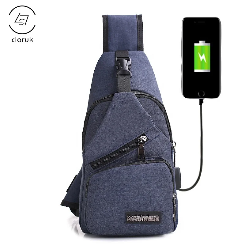 factory direct single shoulder cross bag travel Outdoor business bag Canvas USB charging chest bag
factory direct single shoulder cross bag travel Outdoor business bag Canvas USB charging chest bag