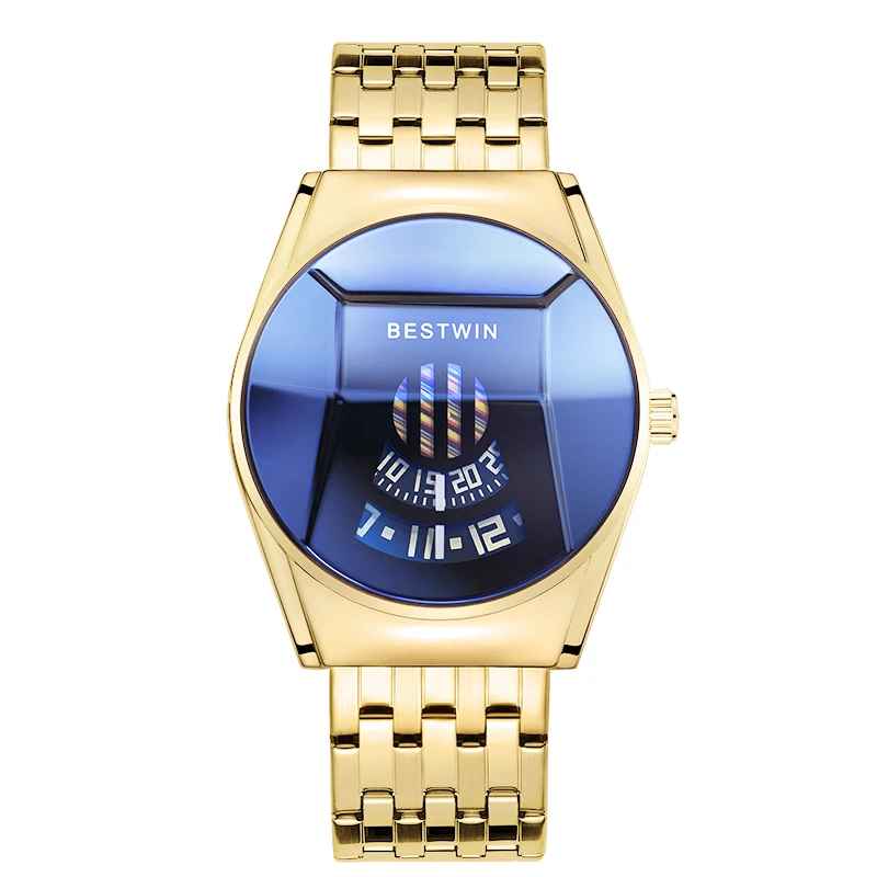 Bestwin Factory Diamond Style Quartz Analog Watches For Men 2020 Newest Male Gold Stainless Steel Business Watches Fast Delivery
Bestwin Factory Diamond Style Quartz Analog Watches For Men 2020 Newest Male Gold Stainless Steel Business Watches Fast Delivery