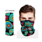 Qetesh high quality cotton square bandana with pattern