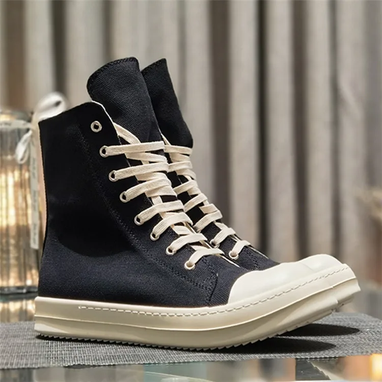 RO High quality large size 2021 new sports high top canvas denim outdoor thick soled leisure sports shoes for men and women
RO High quality large size 2021 new sports high top canvas denim outdoor thick soled leisure sports shoes for men and women