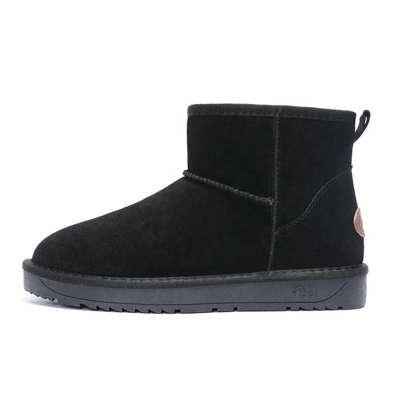 Wool Unisex Genuine Premium Suede Leather Winter Warm cotton shoes thickened plus velvet short uggly boots for women men
Wool Unisex Genuine Premium Suede Leather Winter Warm cotton shoes thickened plus velvet short uggly boots for women men