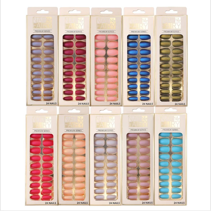 NA-69 24Pcs Elegant Pure Color Matte Christmas New Year False Nail Press On Nails Artificial Nail Tips with Glue Sticker, Mix color
NA-69 24Pcs Elegant Pure Color Matte Christmas New Year False Nail Press On Nails Artificial Nail Tips with Glue Sticker, Mix color