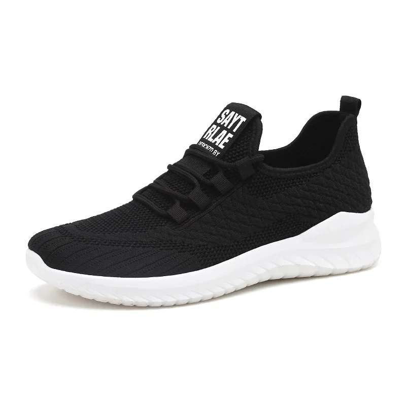 Simple design running fashion durable Knit Upper lace-up comfort sneakers men light casual sports shoes, 3 colors
Simple design running fashion durable Knit Upper lace-up comfort sneakers men light casual sports shoes, 3 colors