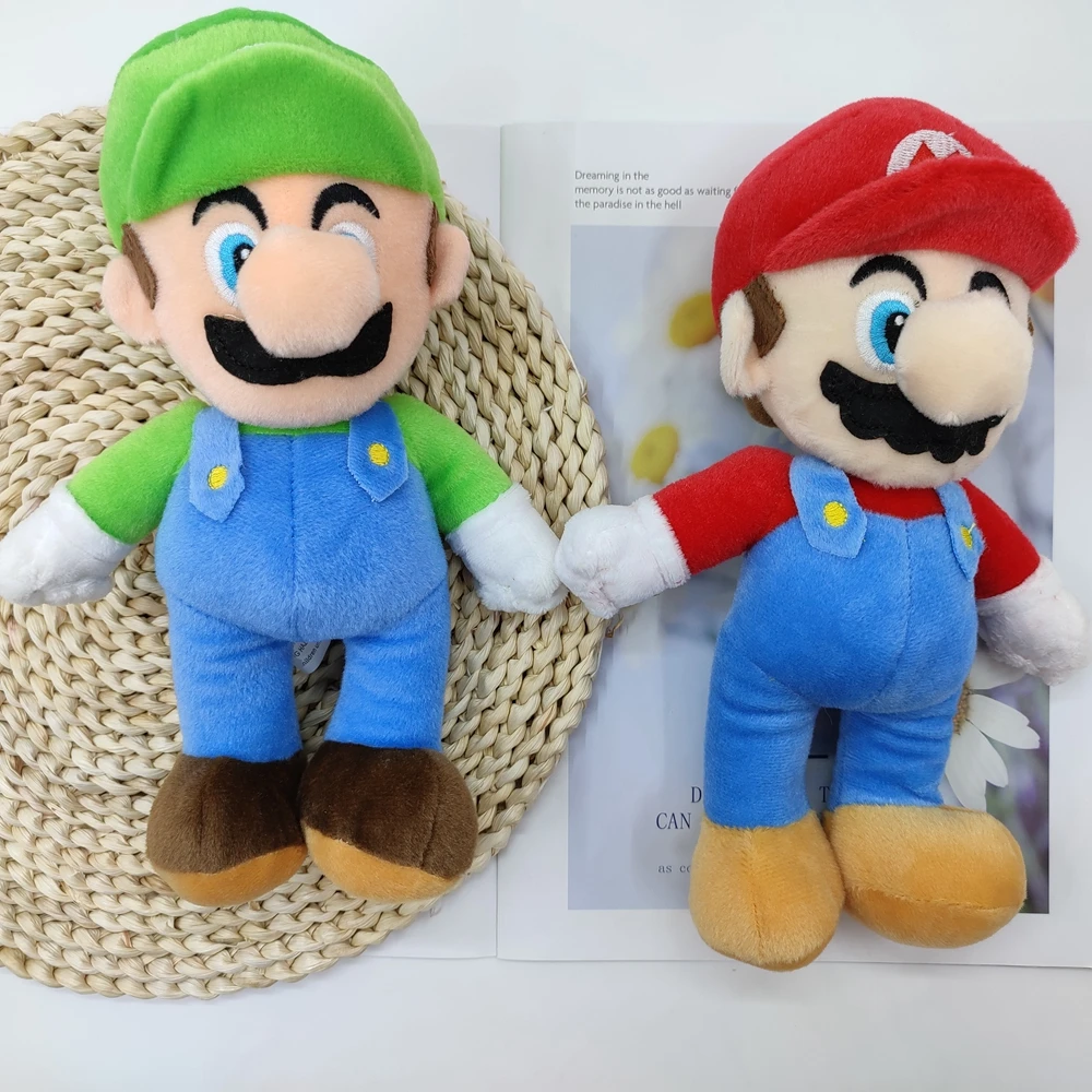

Kawaii Soft Mario Bro Game Plushies Luigi Toy Anime Characters Stuffed Dolls Mario Plush Super Mario Toy